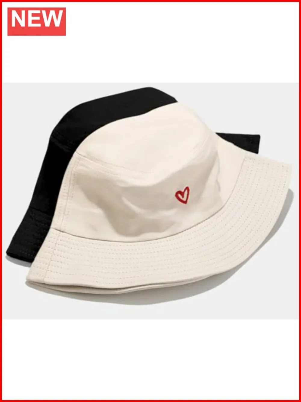 2 Pack Bucket Hats for Women Men Cotton Polyester UV Protection Summer Beach